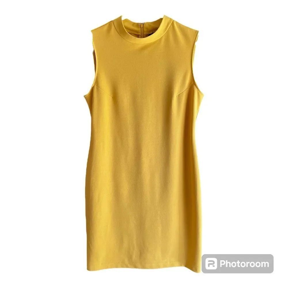 Sharagano Gold Dress Size 10